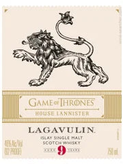 Lagavulin Game of Thrones 'House Lannister' 9 Year Old Single Malt Scotch Whisky - 750ML