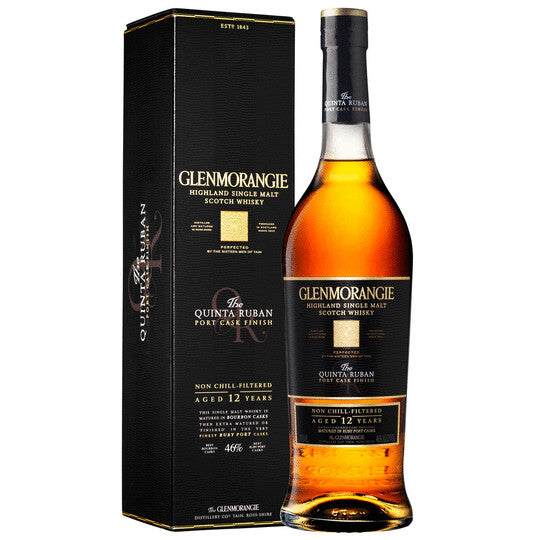 Glenmorangie Single Malt Scotch The Quinta Ruban Port Cask Finish 12 Year - 750ML