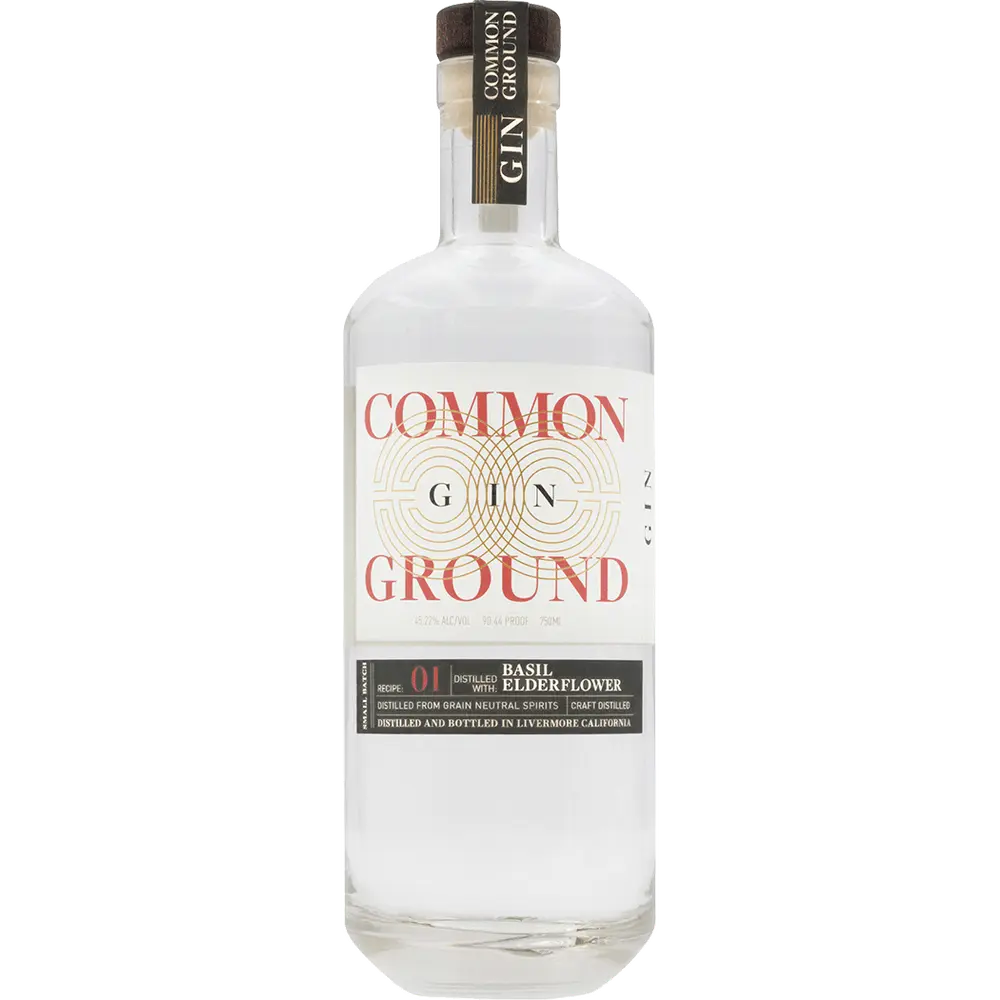 Common Ground Gin Black Currant Thyme - 750 ML .