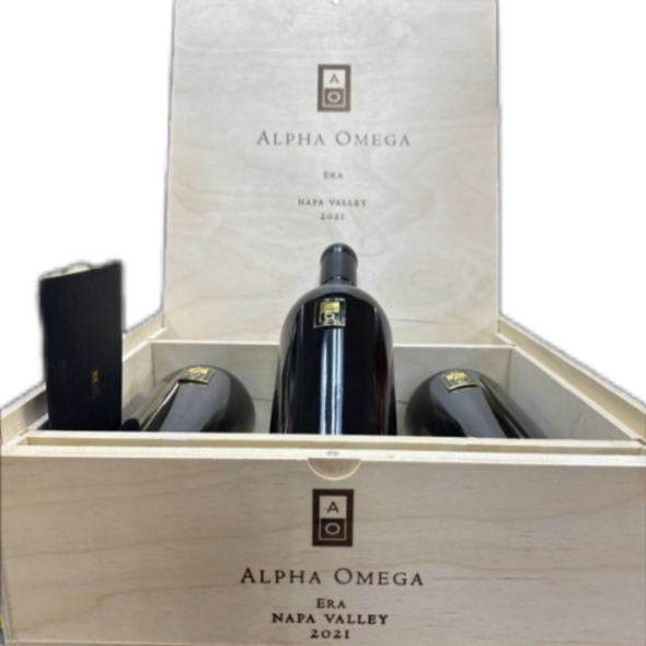 Alpha Omega ERA Napa Valley 2021 3 Bottles Gift Box Set - 750ML