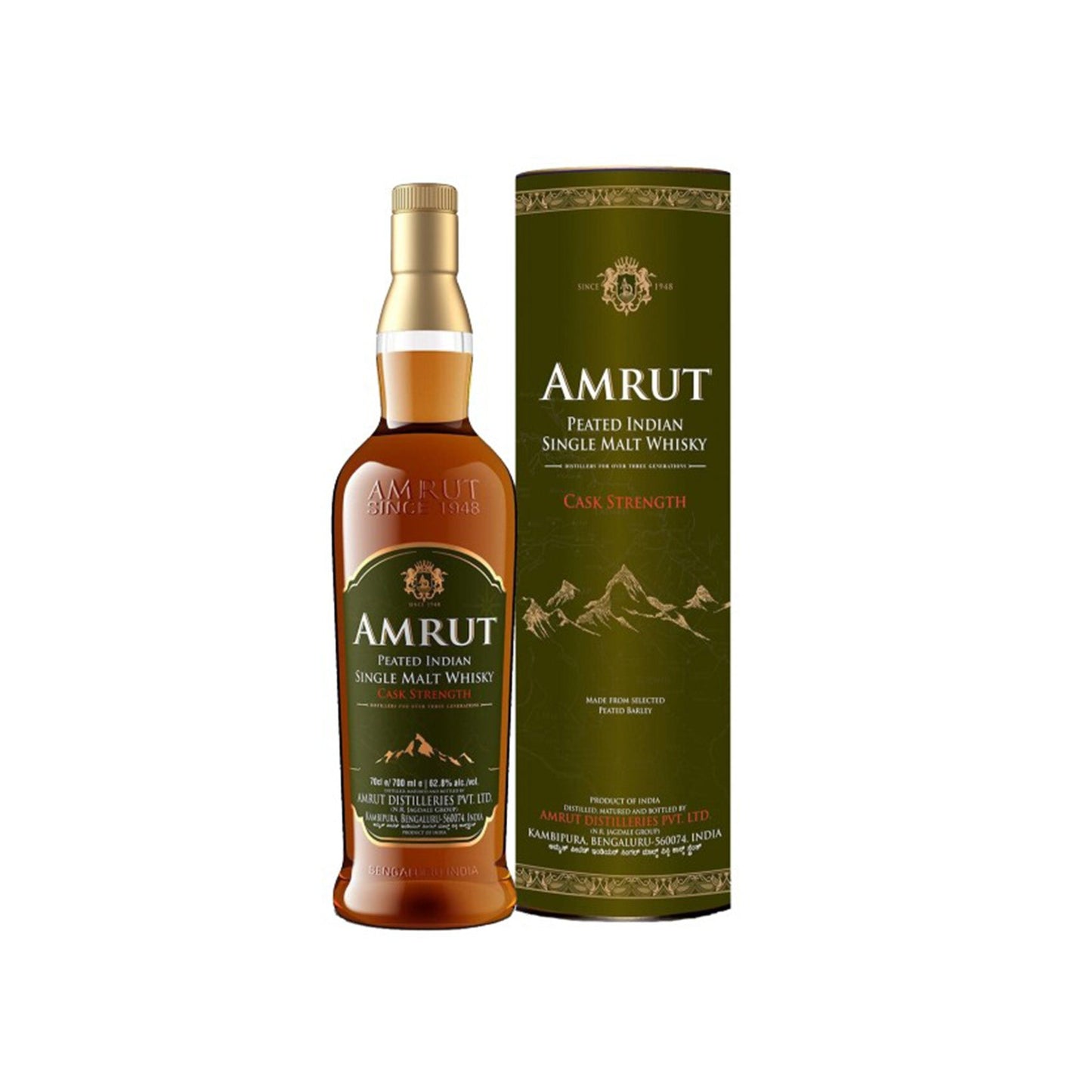 Amrut Indian Sm Peated - 750ML