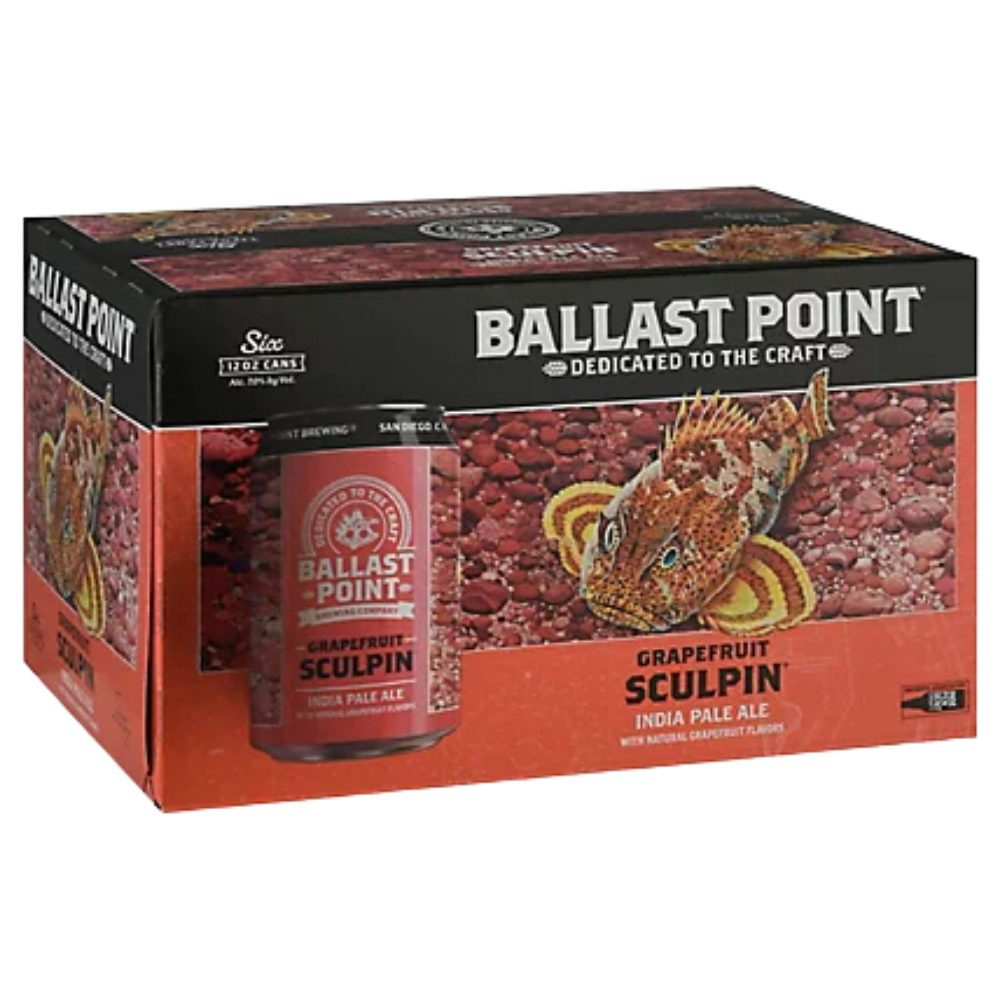 Buy Ballast Point Grapefruit Sculpin 6PK - Holiday House Liquor