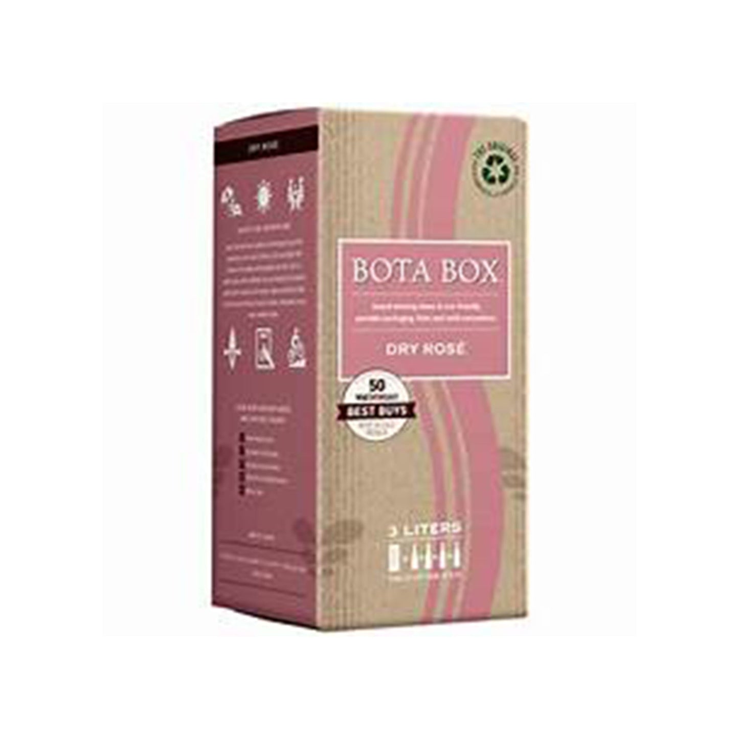 Bota Box Dry Rose - 3L