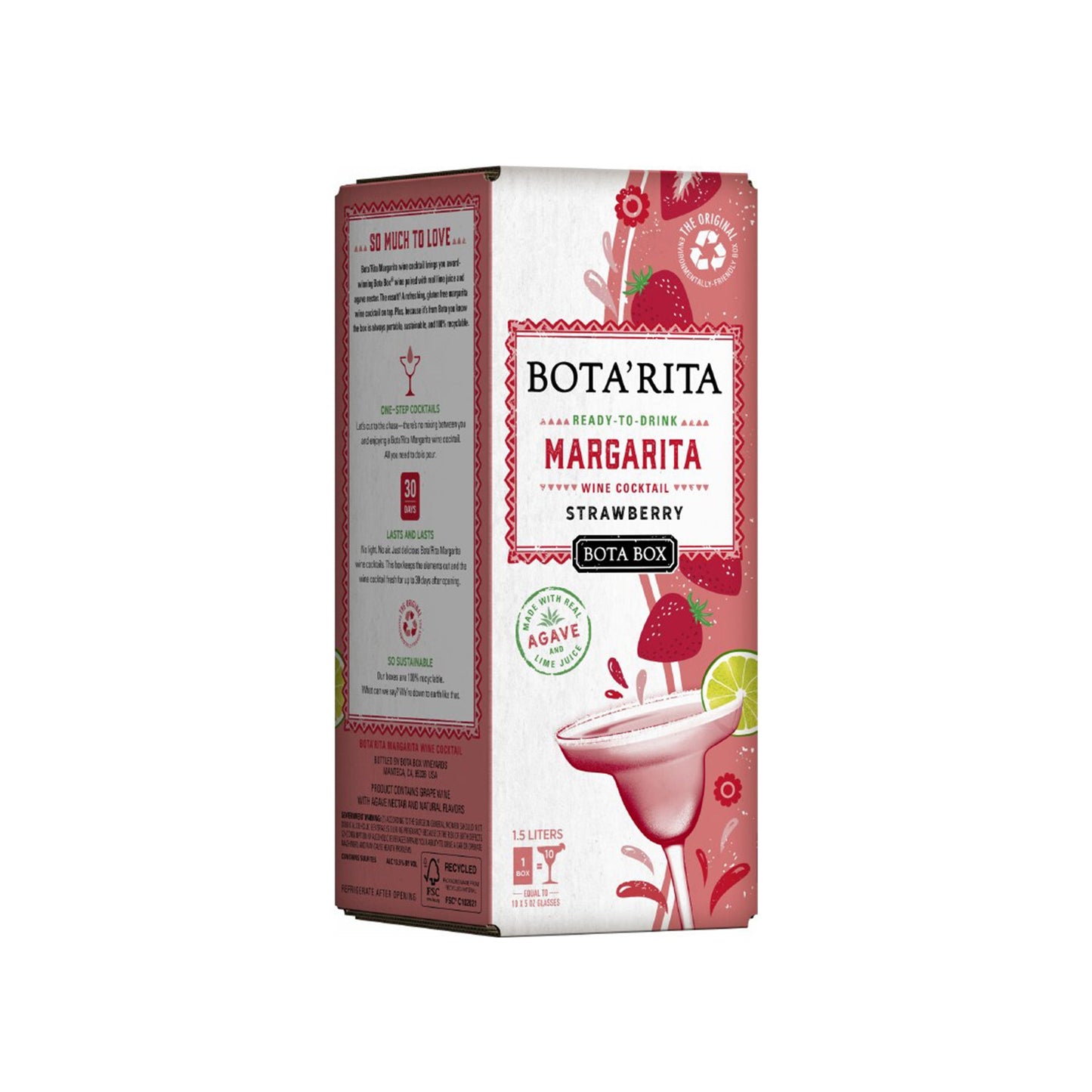Bota'rita Margarita Strawberry - 1.5L