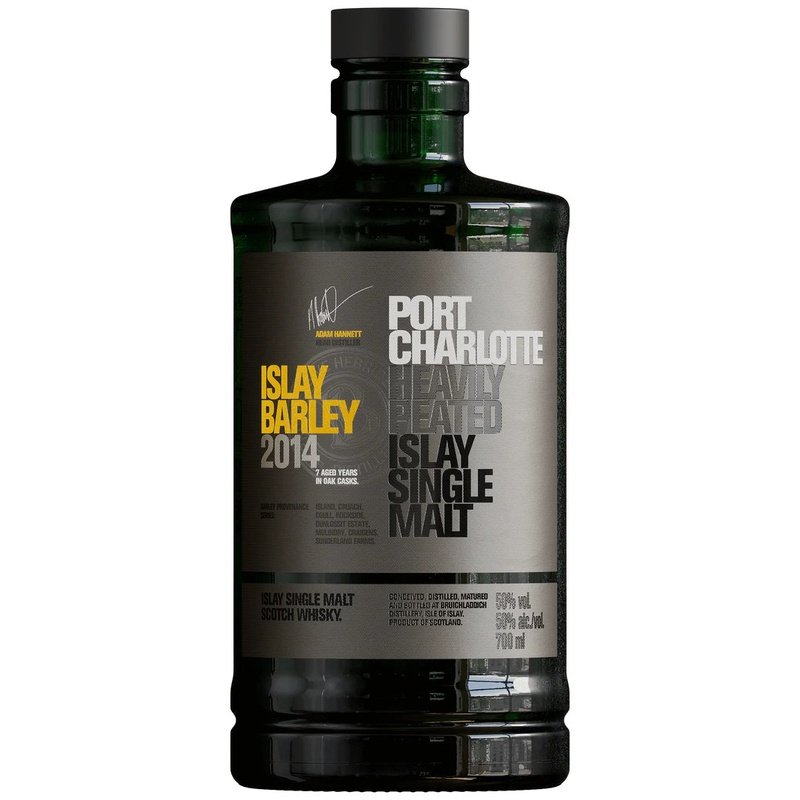 Bruichladdich Port Charlotte Heavily Peated Islay Barley 2014 Single Malt Scotch Whisky - 750ML