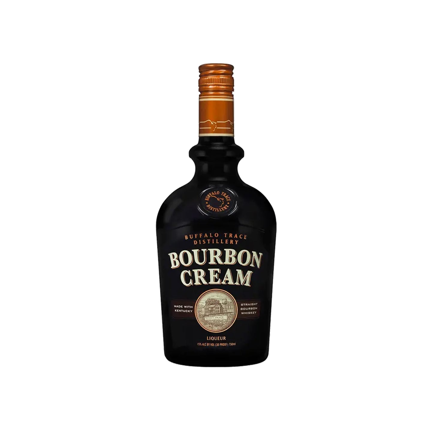 Buffalo Trace Bourbon Cream - 750ML .