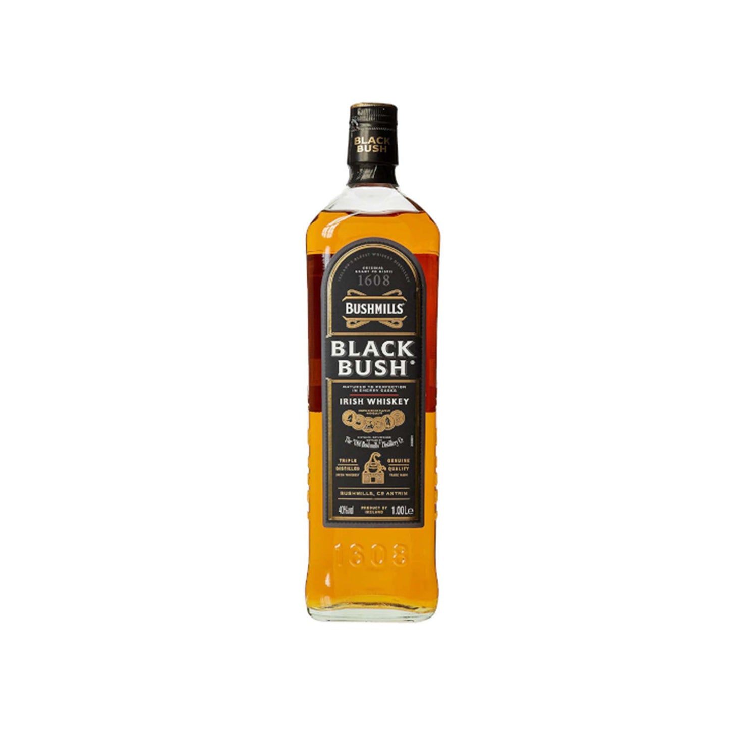 Bushmills Black Irish Whiskey - 1L