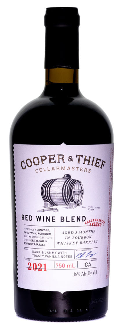 Cooper & Thief Red Wine Blend Aged in Bourbon Barrels - 750ML