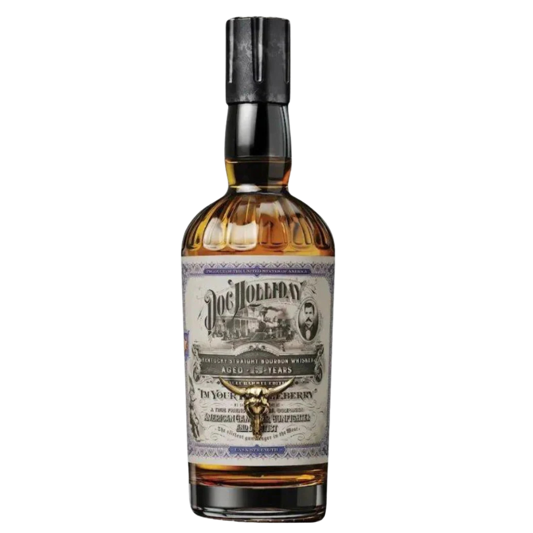 Buy Doc Holliday 15 Year Old Cask Strength Kentucky Bourbon holiday house liquor