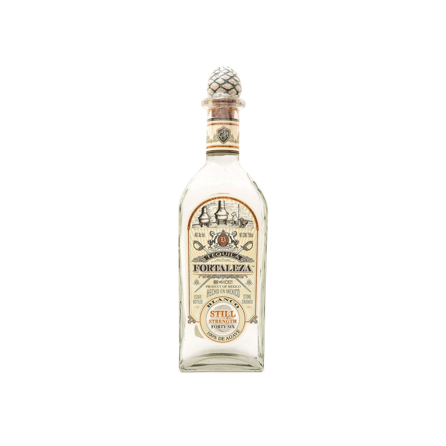 Fortaleza Blanco Still Strength 46 - 750ML