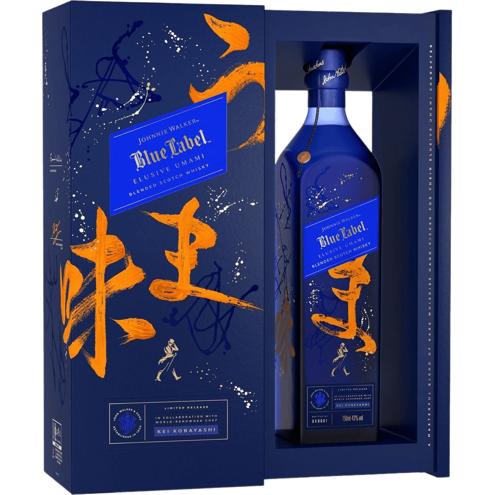 Johnnie Walker Elusive Umami Limited Edition Blue Label Scotch - 750ML