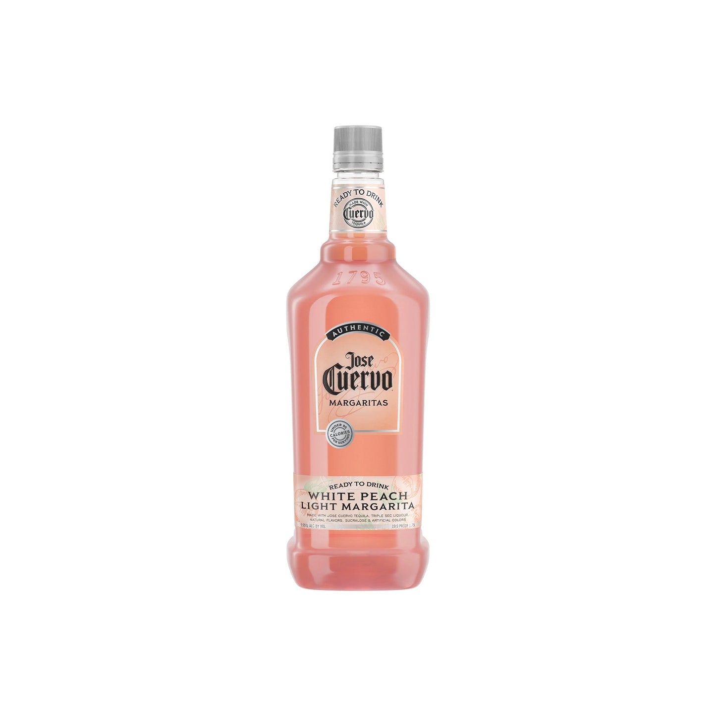Jose Cuervo Auth Lt Wt Peach Pet - 1.75L