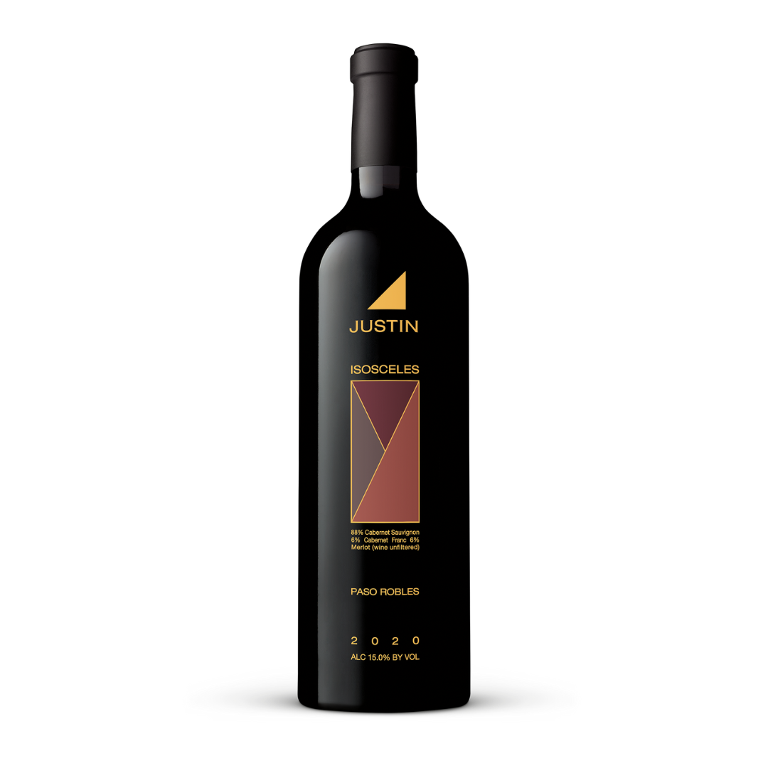 “Justin Isoceles Red Blend 750ML bottle – premium Paso Robles red wine”