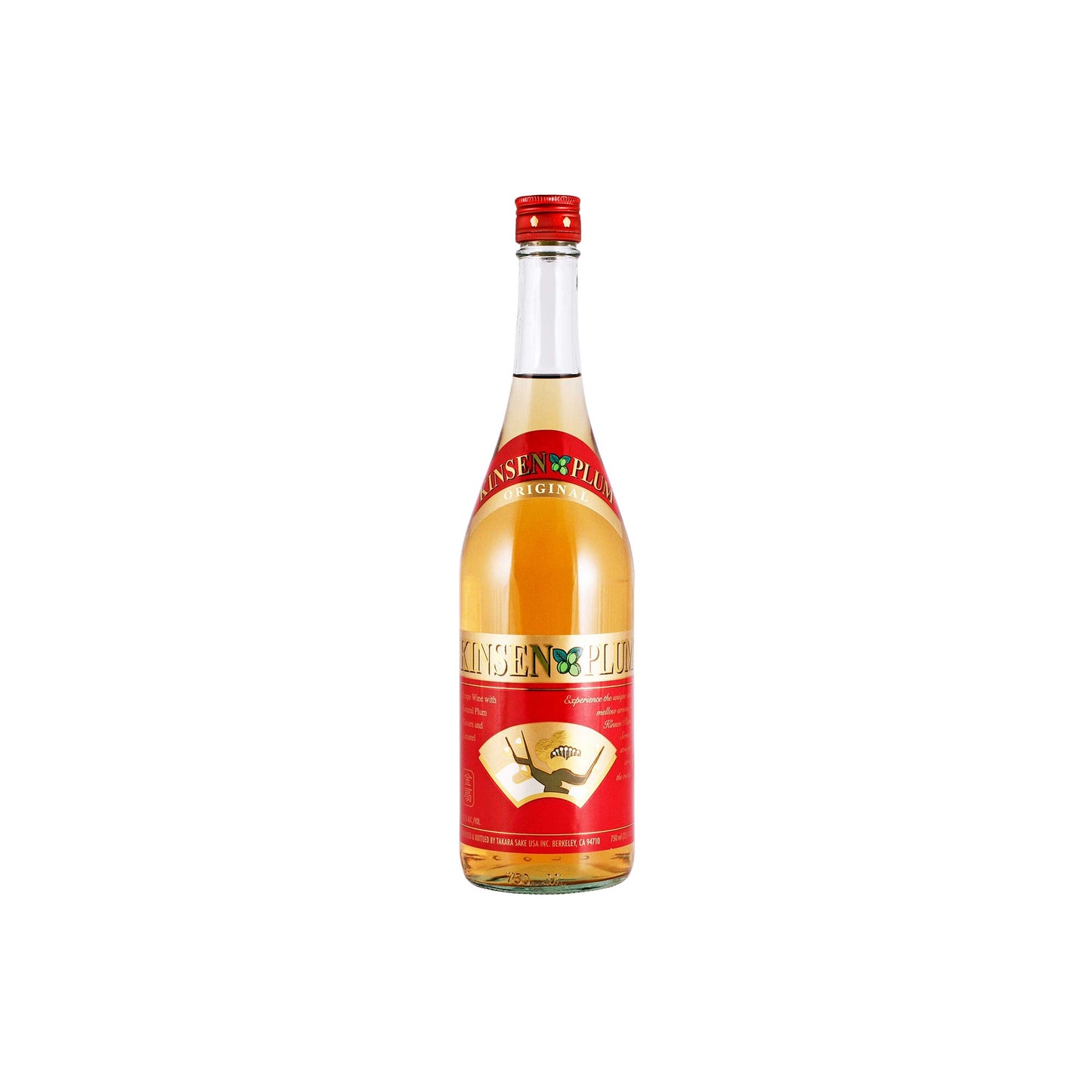 Kinsen Plum:Grape Wine, With Natural Plum Flavor And Caramel - 750ML