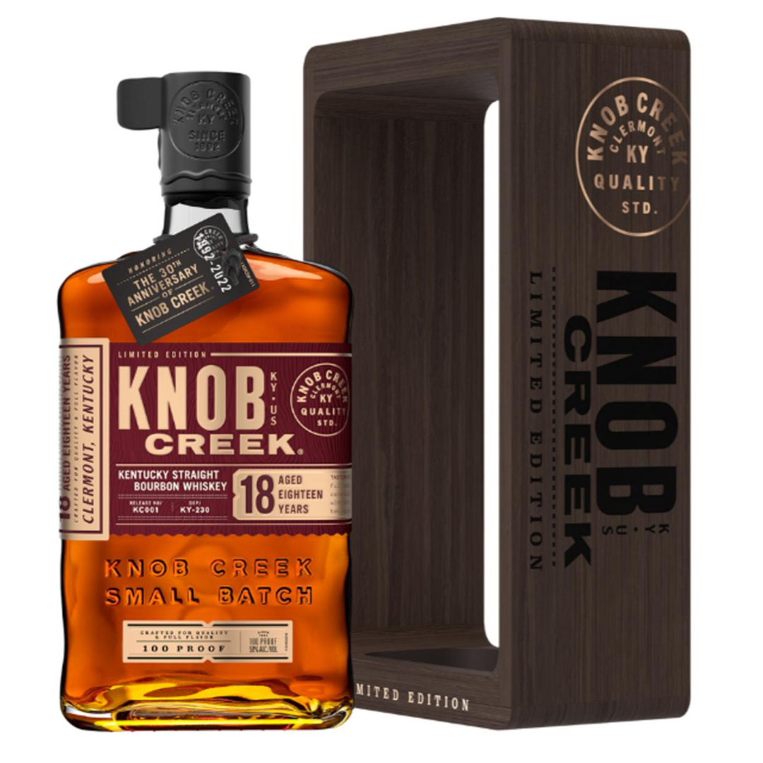 Knob Creek Limited Edition 18 Year Old Kentucky Straight Bourbon Whiskey - 750ML Bourbon