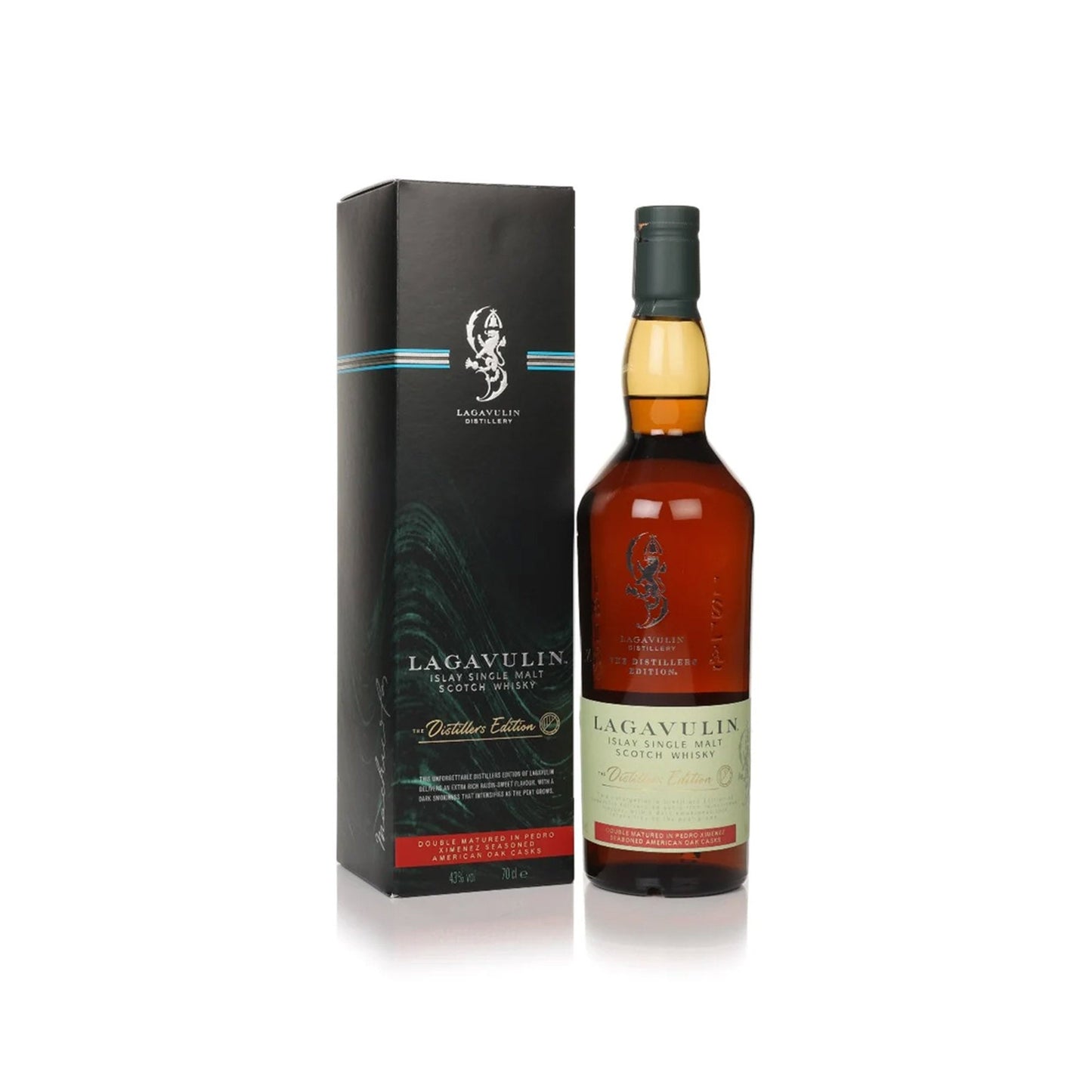 Lagavulin Distillers Edition Double Matured Pedro Ximenez Sherry Cask Wood Single Malt Scotch Whisky 750ml