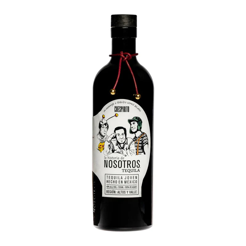 Nosotros Chespirito Limited Edition Tequila Roberto Gómez Bolívar, grandson of Chespirito