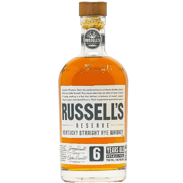 Russell's Reserve Rye Whiskey 6 Year - 750ML
