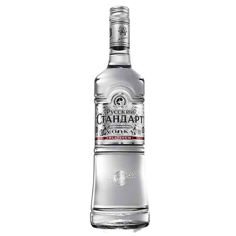 Russian Standard Silver Flitered Platinum Vodka - 750ML