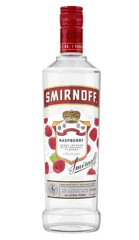 Smirnoff Raspberry Vodka - 750ML
