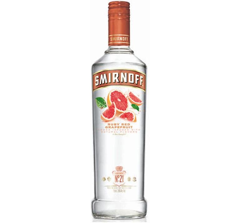 Smirnoff Ruby Red Grapefruit Vodka - 750ML