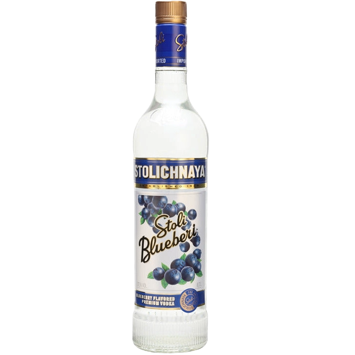Stolichnaya Blueberi Flavored Premium Vodka - 750ML