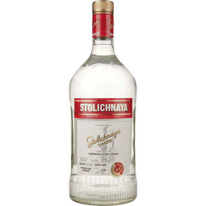 Stolichnaya Vodka - 1.75L