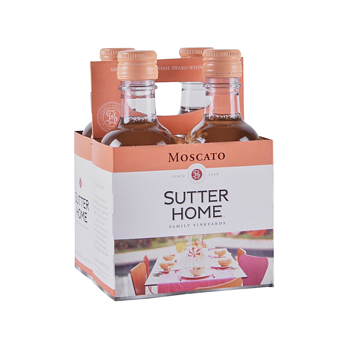 Sutter Home Red Moscato 4PK - 4/187ML