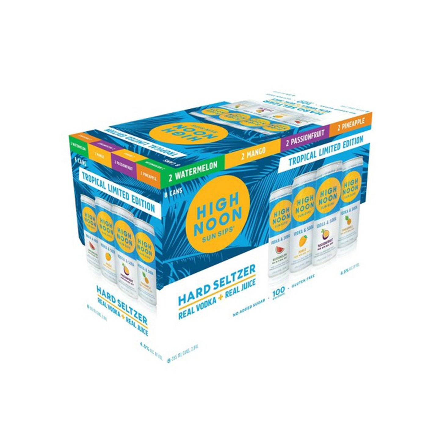 High Noon Variety Tropical Seltzer - 8CANS
