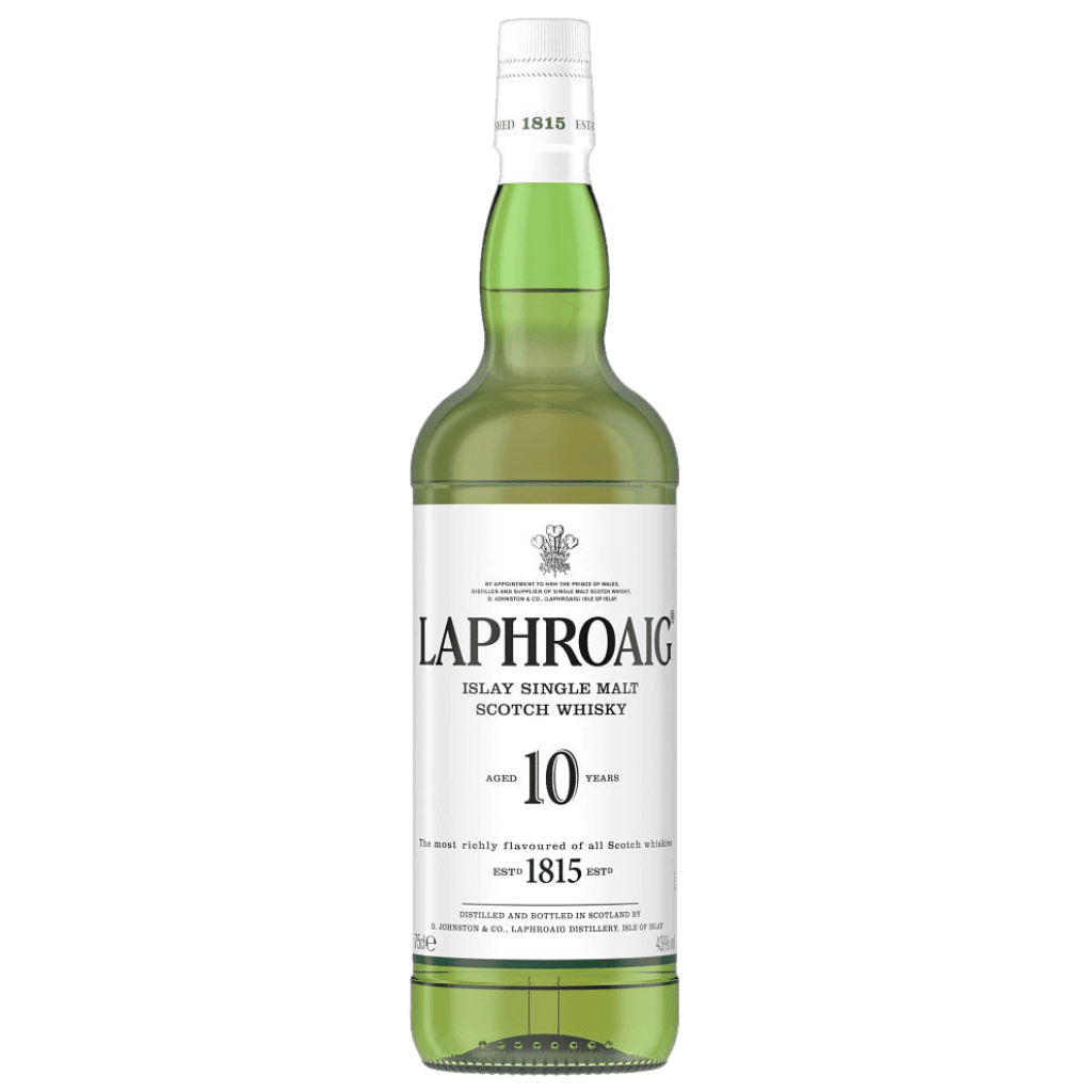 Laphroaig 10 Year Old Islay Single Malt Scotch Whisky - 750ML