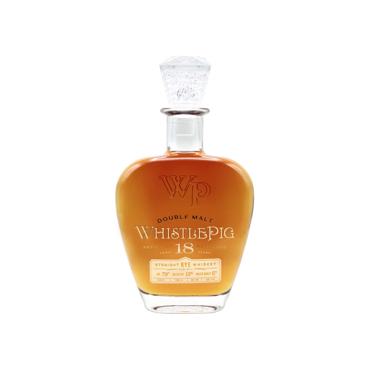 Whistlepig Double Malt Rye 18 Years - 750ML