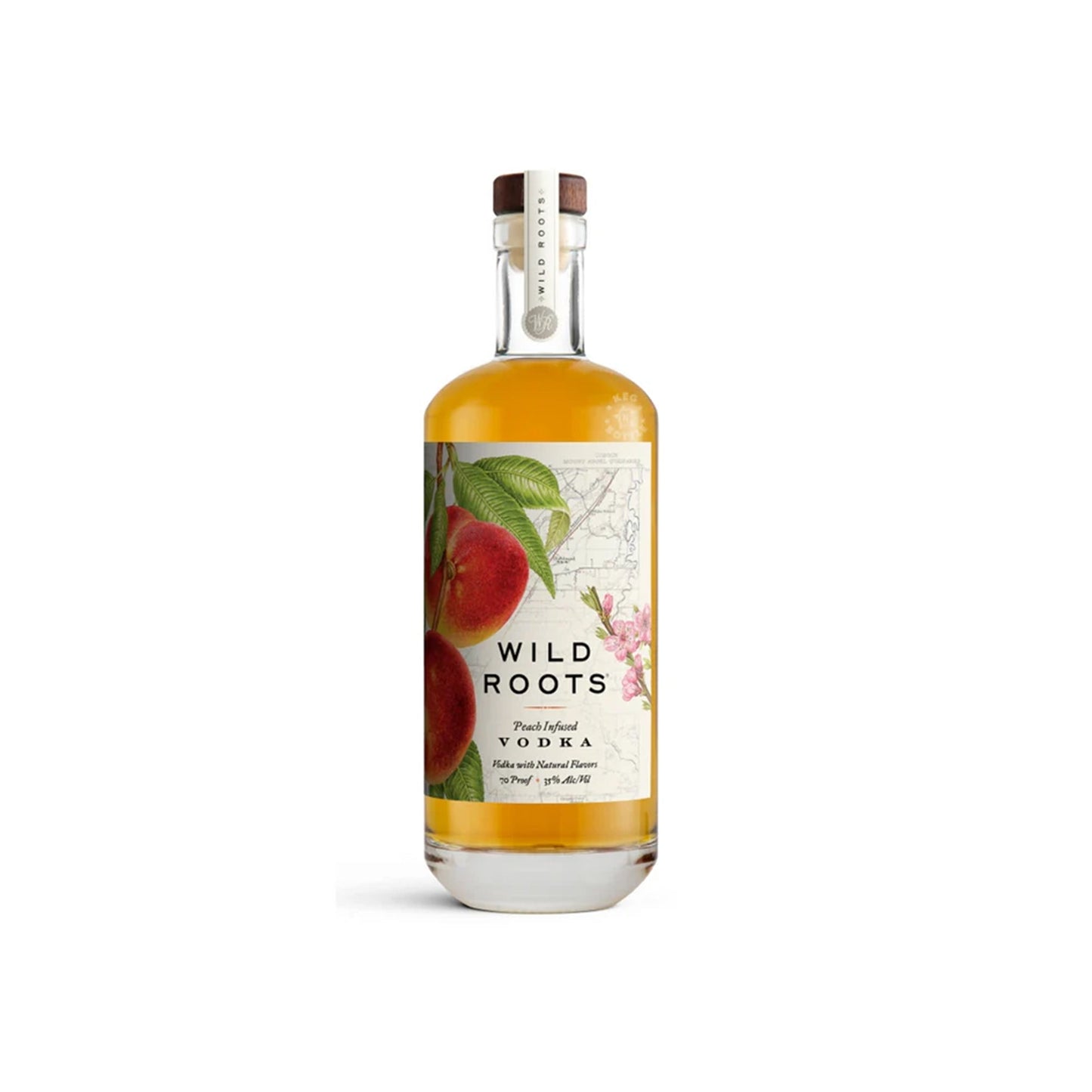 Wild Roots Peach Infused Vodka - 750ML