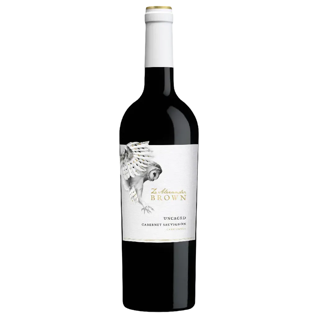 Z. Alexander Brown Uncaged Cabernet Sauvignon 750ML bottle – bold California Cabernet Sauvignon red wine