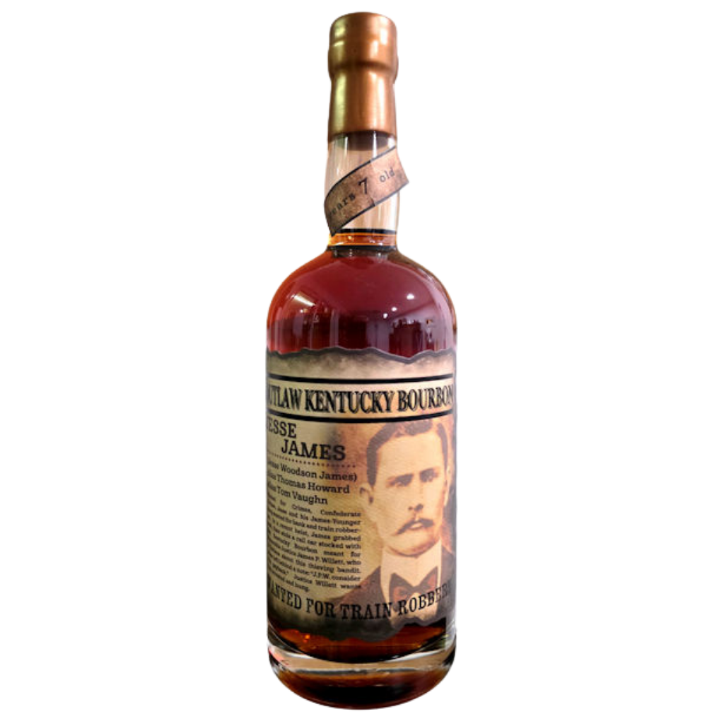 Buy Jesse James 7 Year Old Outlaw Kentucky Bourbon Whiskey Holiday House Liquor