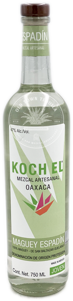 Koch El Maguey Espadin Mezcal Green Label - 750ml