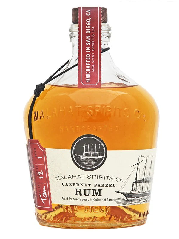 Malahat Spirits Cabernet Barrel 2 Years old Rum - 750ML .