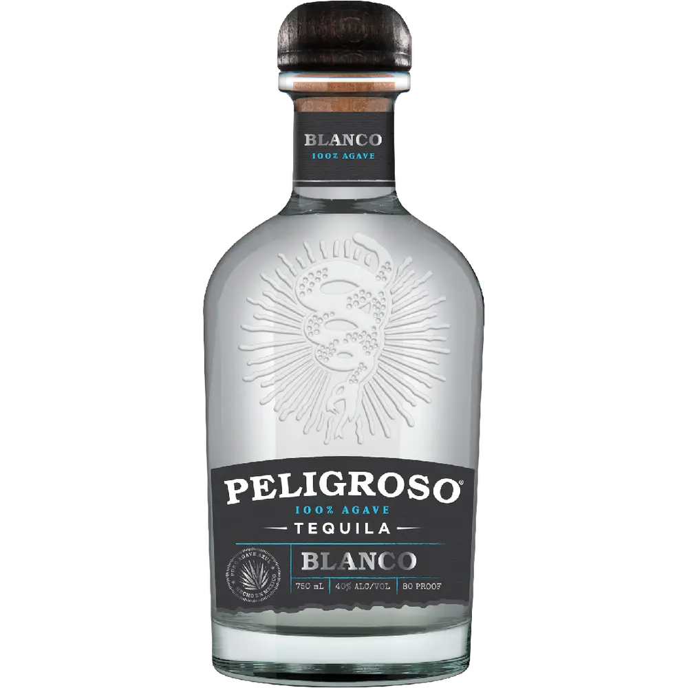 Buy Peligroso Blanco Tequila bottle – premium 100% blue agave Holiday House Liquor