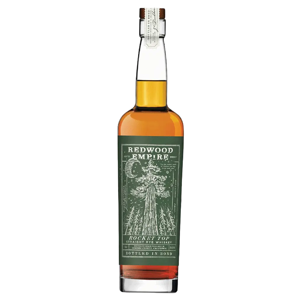 Buy Redwood Empire Rocket Top Bottled-in-Bond Straight Rye Whiskey Holiday House Liquor