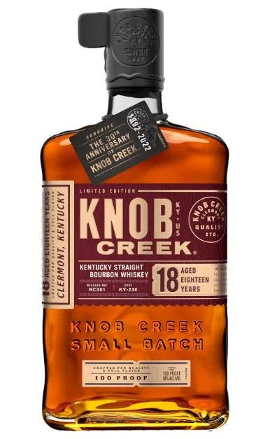 Knob Creek Limited Edition 18 Year Old Kentucky Straight Bourbon Whiskey - 750ML