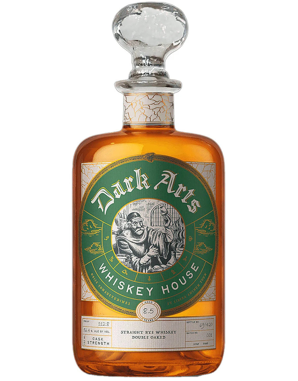 Dark Arts Cask Strength Double Oaked Rye 8.5 Years - 750 ML .