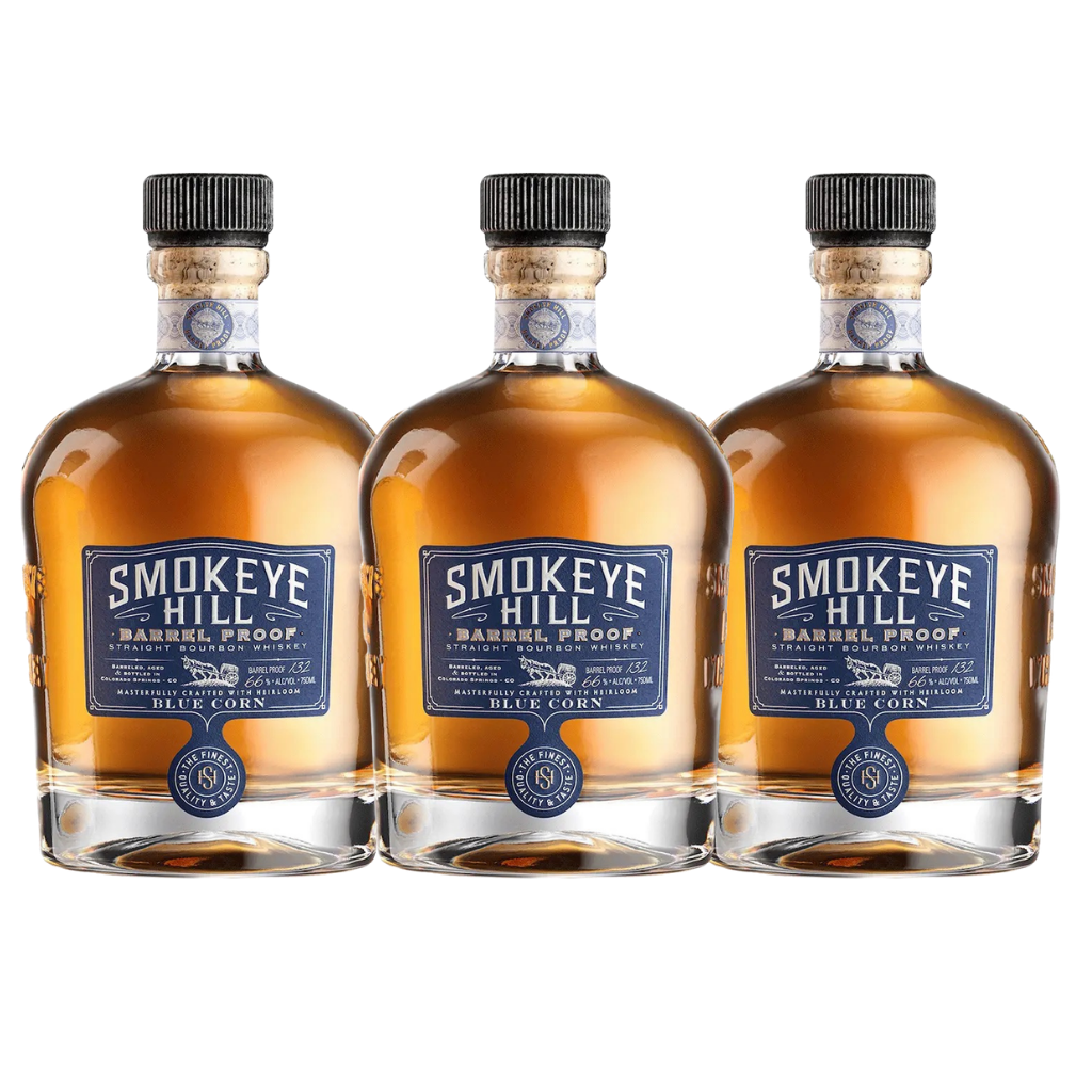 Buy Smokeye Hill Barrel Proof 5 Year Straight Bourbon Whiskey 3 bottle bundle