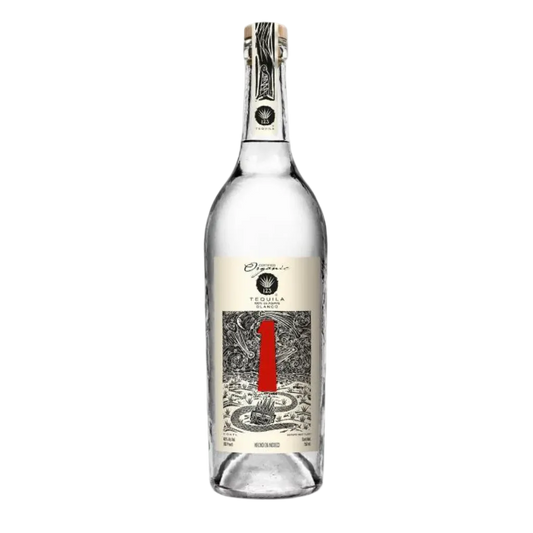 123 Organic Tequila Blanco 750ML bottle organic premium tequila from Jalisco Mexico