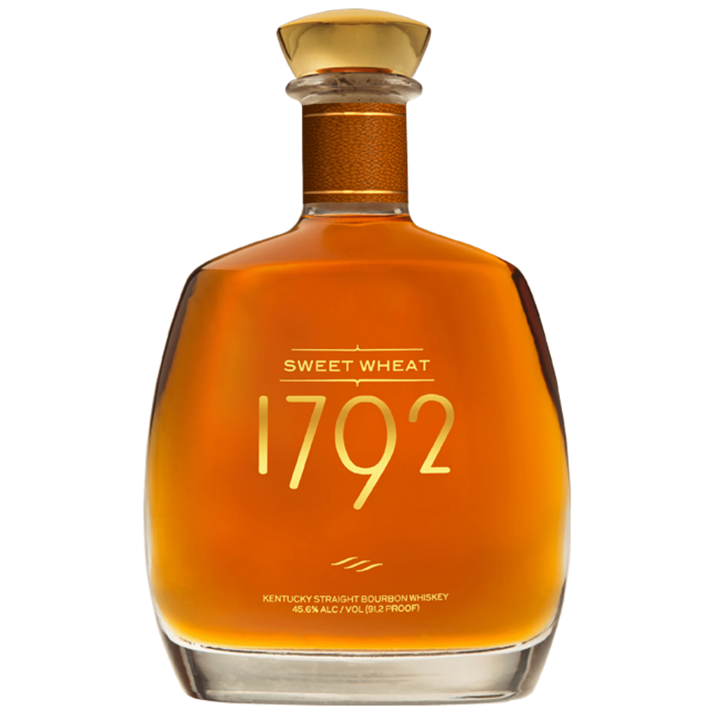 1792 Sweet Wheat Kentucky Straight Bourbon Whiskey 750ml bottle on white background