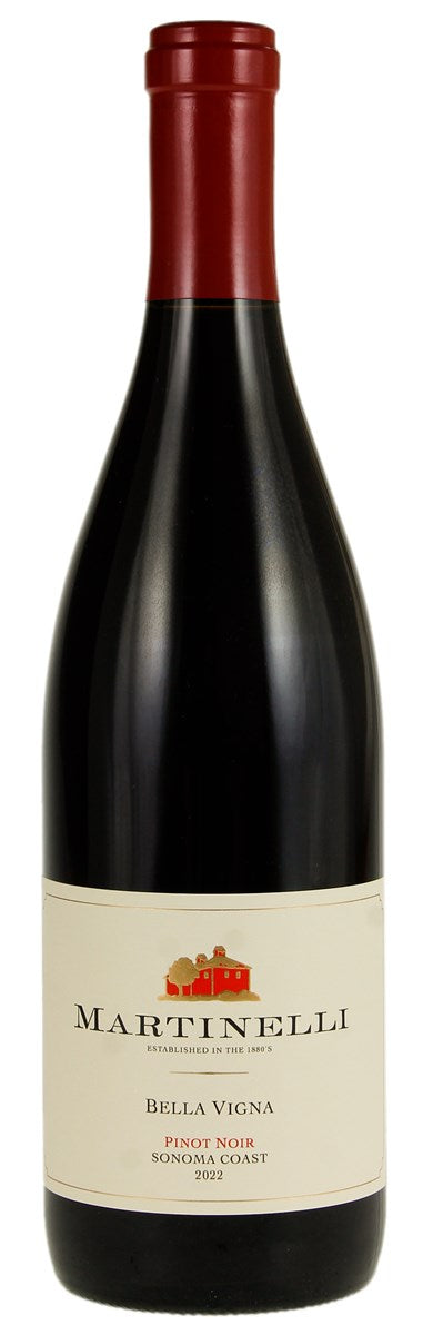 Martinelli Bella Vigna Pinot Noir Sonoma Coast 2022- 750ML