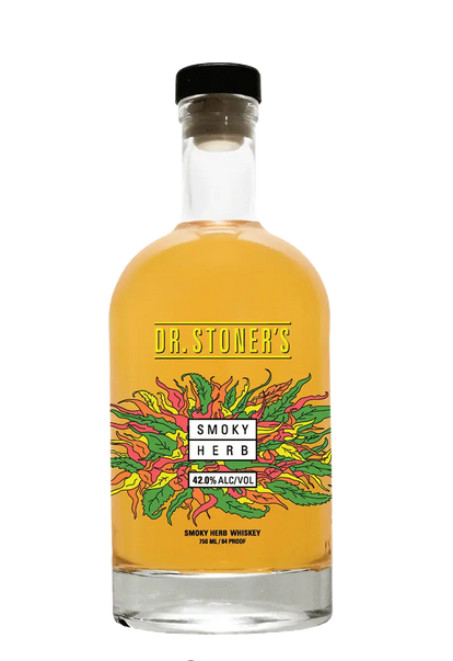 Dr. Stoner’s Smoky Herb Whiskey - 750ML