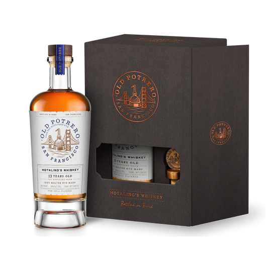 Old Potrero Hotaling's Bottle in Bond 13Years Straight Rye Whiskey, San Francisco, USA 700 ML