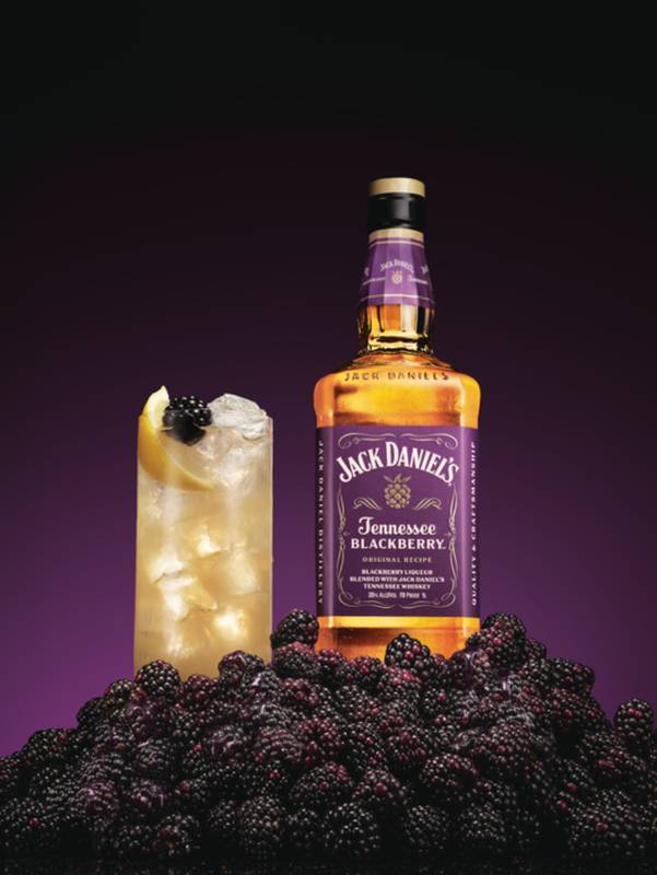 Jack Daniel's Tennessee Blackberry Whiskey 750ml