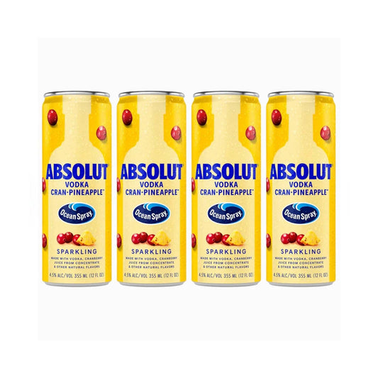 Absolut Cran Pineapple - 4PK