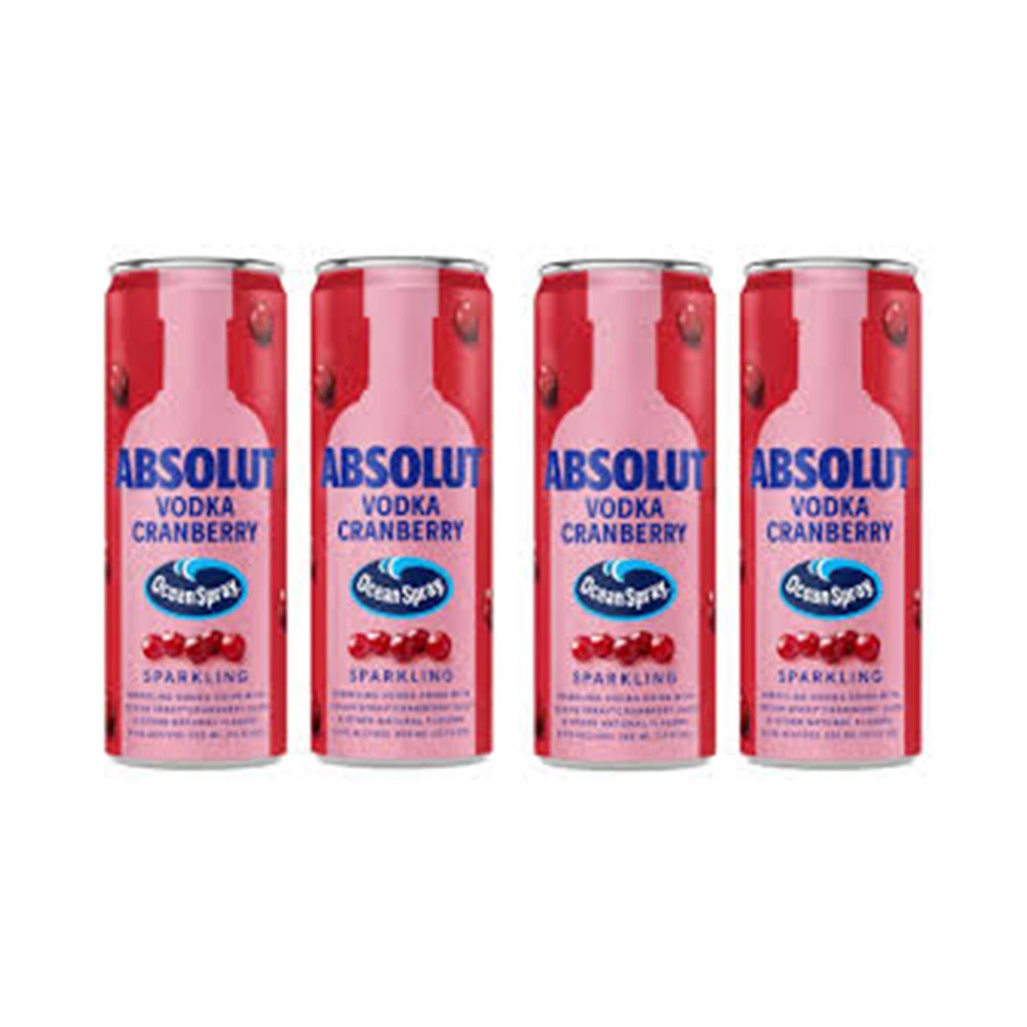 Absolut Cranberry - 4PK