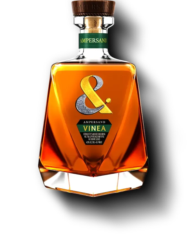 AMPERSAND VINEA Rye & COGNAC CASK-AGED GRAIN SPIRIT 8 Years 750ml